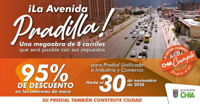 El pago del impuesto Predial es fundamental para transformar a Chía